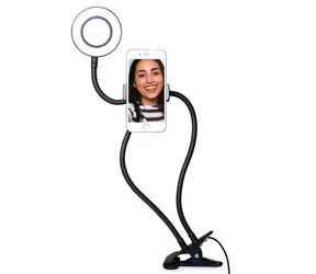 ThumbsUp! Vlogging Light / selfie prsten s držákem smartphonu / LED / 3 nastavení světla
