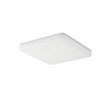 TELLUR WiFi Smart LED čtvercové stropní světlo 24 W / teplá bílá / bílé provedení