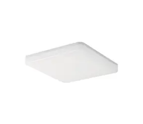 TELLUR WiFi Smart LED čtvercové stropní světlo 24 W / teplá bílá / bílé provedení