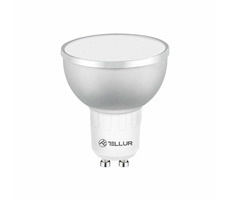 TELLUR WiFi Smart LED RGB žárovka GU10 5 W čirá / teplá bílá