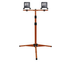 LEDVANCE WORKLIGHT 2x20W 840 TRIPOD / LED stavební reflektor / IP65 / 3600 lm / studená bílá