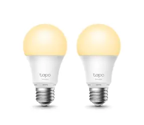 TP-Link Tapo L510E SMART LED žárovka E27 (2ks) / 230V / 8.7W / 2700K / 806 lm / Wi-Fi / stmívatelná