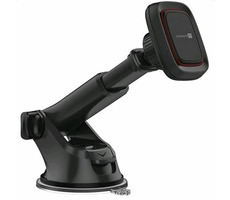 CONNECT IT InCarz 4Strong360 CARBON černá / Magnetický držák do auta / univerzální / 4 magnety