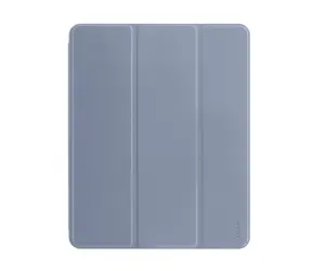 USAMS US-BH589 Kožený ochranný Kryt pro Apple iPad Pro 2020 12.9" fialová