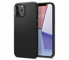 Spigen Liquid Air ochranný kryt pro Apple iPhone 12 Pro Max černá