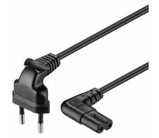 Goobay síťový 230V se zahnutými konektory / 2m