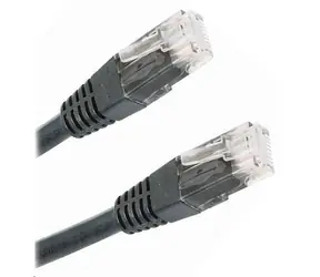 Lynx PK-UTP5E-030-BLK Patch kabel Cat5E černá / UTP / 3m