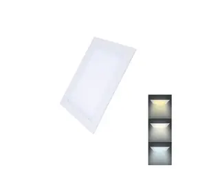 Solight LED mini panel CCT podhledový 6W čtvercový / 450lm / 3000K / 4000K / 6000K