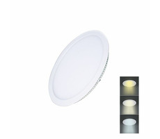 Solight LED mini panel CCT podhledový 6W kulatý / 450lm / 3000K / 4000K / 6000K