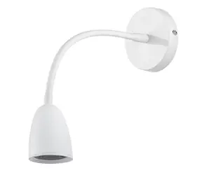 Solight WO54-W LED nástěnná lampička / stmívatelná / 4W / 280lm / 3000K/ bílá
