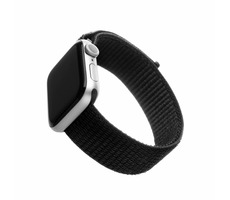 FIXED Nylon Strap Nylonový řemínek pro Apple Watch 40mm & Watch 38mm černá