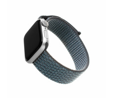 FIXED Nylon Strap Nylonový řemínek pro Apple Watch 40mm & Watch 38mm temně šedá