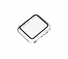 FIXED Pure Ochranné pouzdro s temperovaným sklem pro Apple Watch 42mm čirá