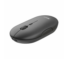Trust Puck černá / Bezdrátová optická myš / 1600DPI / 2.4 GHz / Bluetooth / USB 
