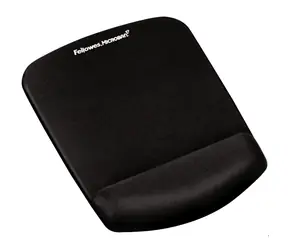 Fellowes PlushTouch Podložka pod myš a zápěstí černá