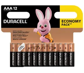 DURACELL - Basic baterie AAA 12 ks