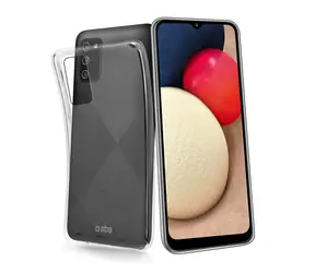 SBS Skinny pouzdro pro Samsung Galaxy A02s transparentní