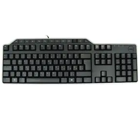 DELL KB-522 HUN černá / Multimediální klávesnice / maďarská / QWERTZ / USB