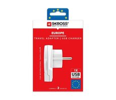 SKROSS PA29USB cestovní adaptér USA USB pro použití ve Spojených státech / vč. 2x USB 2400mA