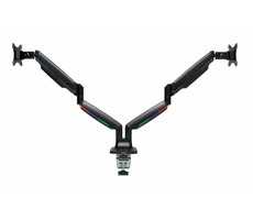 Kensington Rameno na dva monitory SmartFit černá / až 9 kg / 170–505 mm / nastavení výšky jedním dotykem