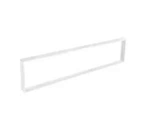 Solight WO907-W hliníkový bílý rám pro instalace 295x1195mm LED panelů na stropy a zdi / výška 68mm
