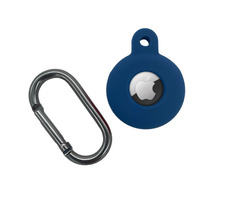 CPA Silikonové pouzdro s háčkem pro Apple AirTag modrá