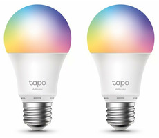 TP-Link Tapo L530E Smart RGB LED žárovka 2ks / E27 / 8.7W / 806 lm / 2500K-6500K / životnost 15 000 h