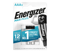 Energizer MAX Plus Baterie- Mikrotužka AAA 2 ks