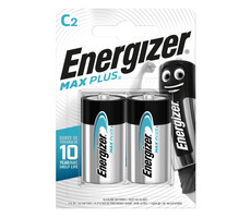Energizer MAX Plus Baterie -  Malý monočlánek C 2 ks