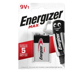 Energizer MAX Baterie -  9V 1 ks