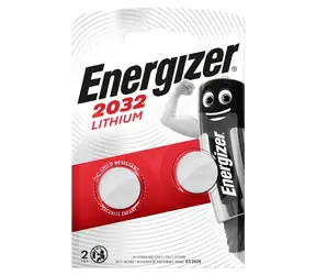 Energizer Lithiová knoflíková baterie - CR2032 2 ks