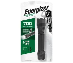 Energizer Tactical Rechargeable 700lm / Svítilna / Dosvit: až 100 metrů / Lithium-iontová baterie