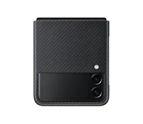 SAMSUNG Aramid Cover Kryt z aramidového vlákna pro Samsung Galaxy Z Flip3 černá