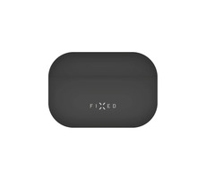FIXED Silky Ultratenké silikonové pouzdro pro Apple Airpods Pro černá