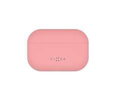 FIXED Silky Ultratenké silikonové pouzdro pro Apple Airpods Pro růžová