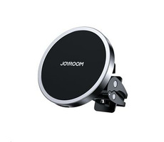 Joyroom JR-ZS240 Magnetický držák telefonu do auta černá / do ventilace / Bezdrátové nabíjení až 15W