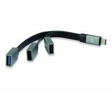 Conceptronic HUBBIES01G USB-C hub / 2x USB-A 2.0 / 1x USB-A 3.0