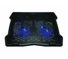 Conceptronic THANA06B chladicí podložka pod notebook / pro 15.6" notebook / 2x 12.5 cm větrák / USB napájení