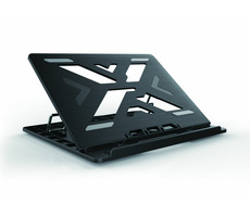 Conceptronic THANA03B ergonomická podložka pro notebook černá / pro 15.6" notebook / 7 pozic 