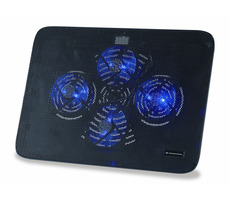 Conceptronic CNBCOOLPADL4F chladicí podložka pod notebook / pro 15.6" notebook / 4x 8 cm větrák / USB napájení