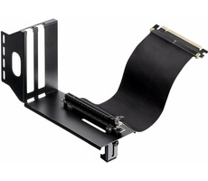 Raijintek Paxx Vertikální PCI slot-záslepka + plochý Riser kabel PCIe x16 20 cm