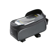 Forever Voděodolná brašna na kolo s krytým pouzdrem na telefon model 01 černá