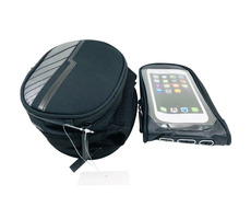 Forever Voděodolná brašna na kolo s odnímatelným pouzdrem na telefon černá