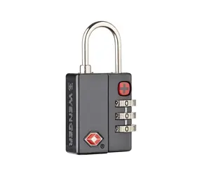 WENGER Visací zámek na kufr 3-Dial / Tříciferná kombinace / 1.3 x 3.3 x 6.2 cm