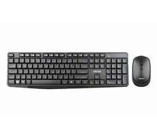 Ultron UMC300 černá / Bezdrátová klávesnice + myš / 2.4GHz