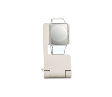 Ultron wStand 2 béžová / Praktický stojánek pro hodinky Apple Watch / kompatibilní s 38 mm a 42 mm