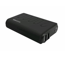 RealPower PB-20000 PD+ černá / Powerbanka 20000 mAh / USB & USB-C / 12V / 3A