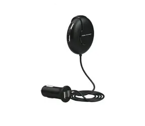 RealPower 195446 USB nabíječka do auta černá / 6x USB/ 2400 mA
