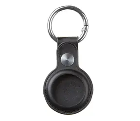 Tactical Airtag Beam Leather pouzdro pro Apple Airtag černá
