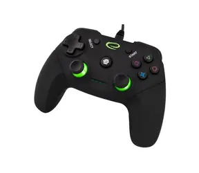 Esperanza EG110 Vanquisher gamepad černá / vibrační systém / 12 tlačítek / pro PC a PS3